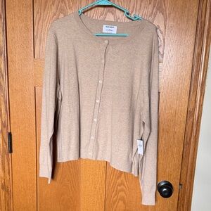 Old Navy Women's Beige Cardigan